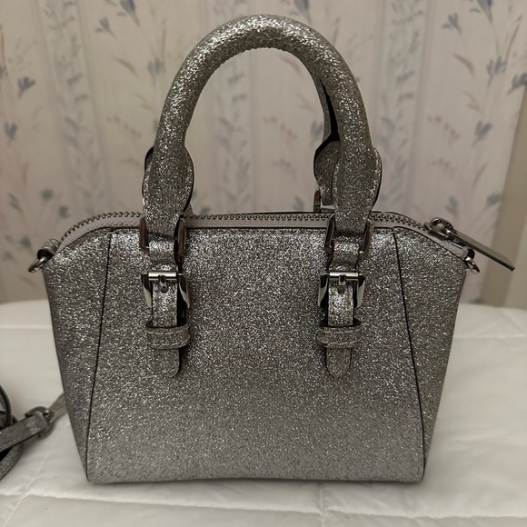 Michael Kors Metallic Silver Mini Bag - Picture 3 of 16